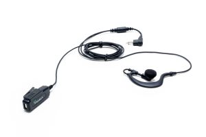 Gold Series Hard-Wired 2-Wire Surveillance Kit with Ear Hanger and Ear Bud